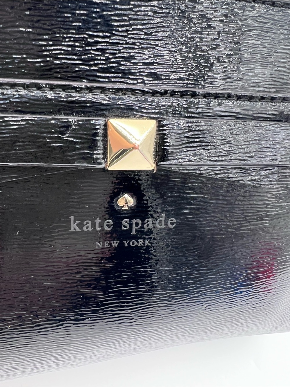 Kate Spade Wellesley Bow Crossbody Black c.2013 MSRP $198 - Picture 8 of 15